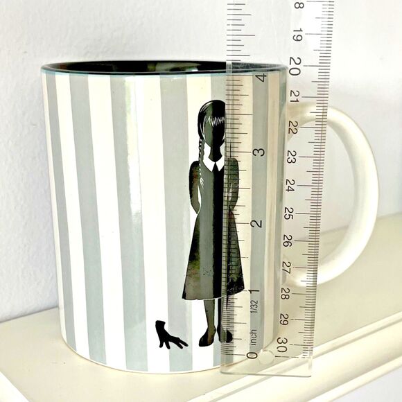Wednesday Addams Family Coffee Mug We Wear Black Ortega Goth Halloween - Picture 11 of 11